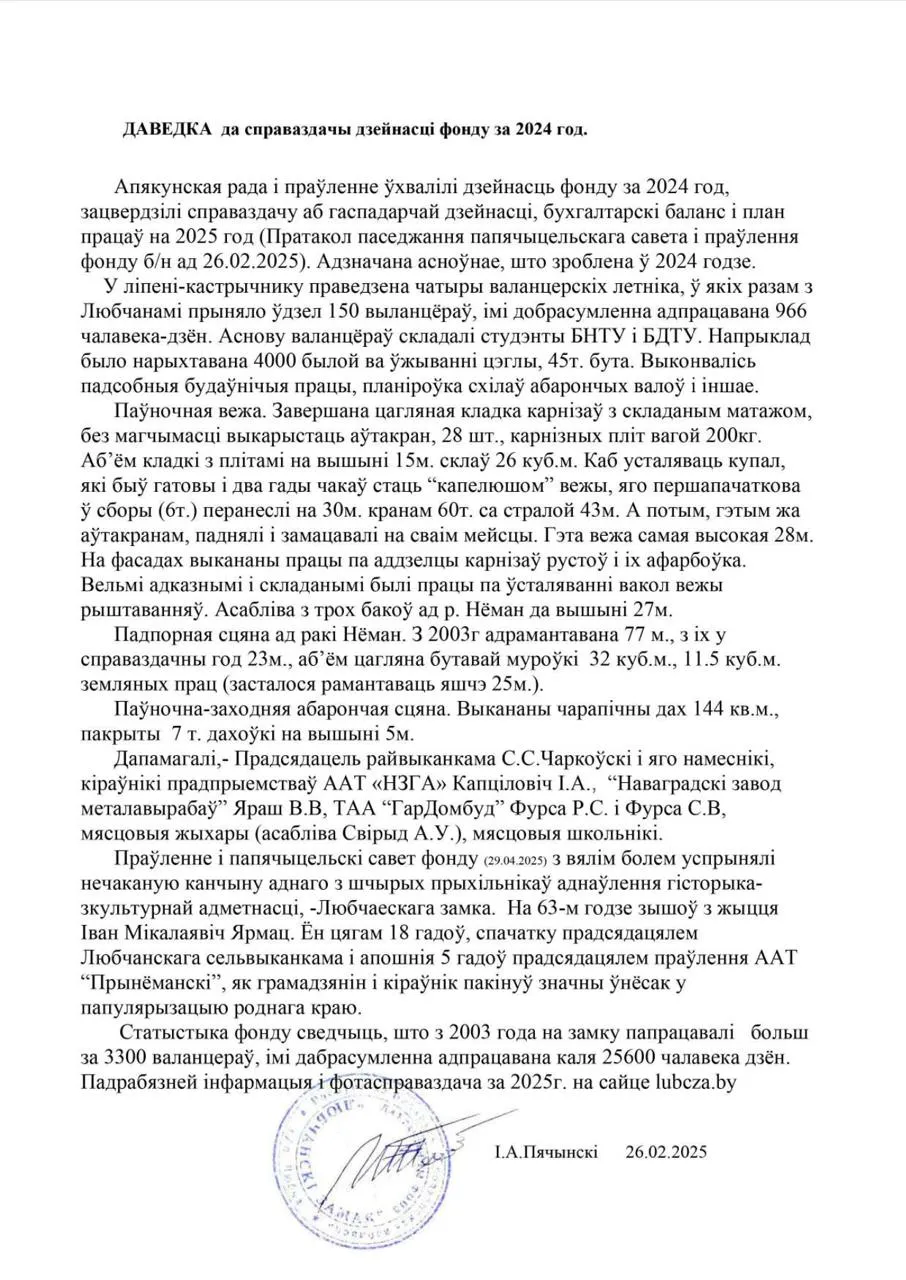 Справаздача (2)